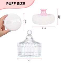 LAKIRA crystal glass jar shines as a clear storage option and decor piece.