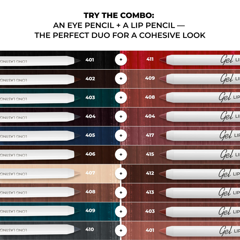Delineador Lamel para labios oscuros, define y completa el look Berry.