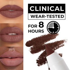 Delineador labial Lamel con textura cremosa para deslizamiento suave.
