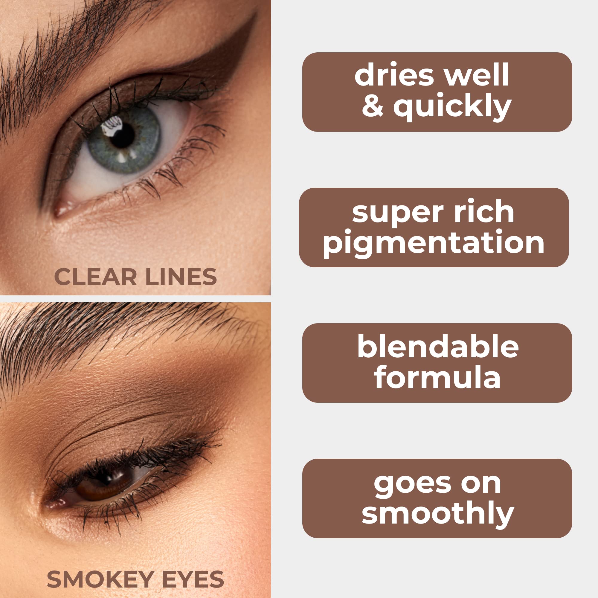 LAMEL hypoallergenic formula minimizes irritation for sensitive eyes