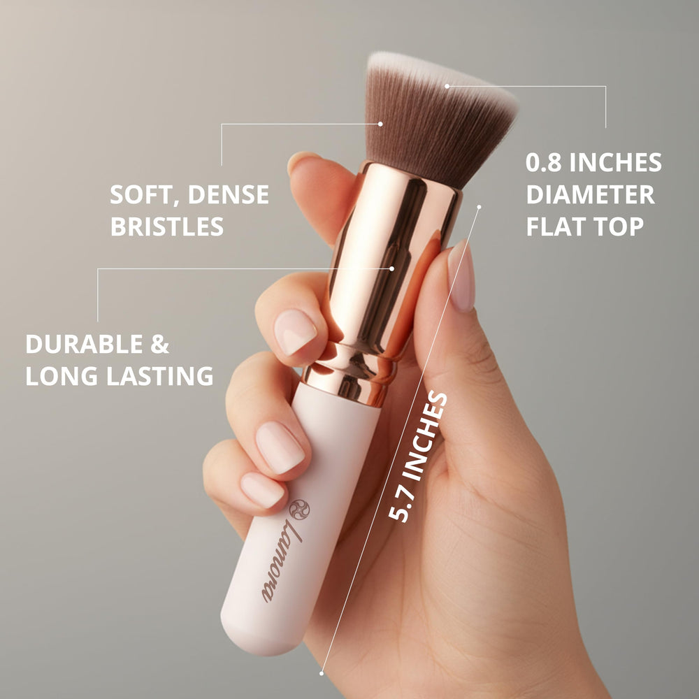 Lamora makeup brush dense bristles gliding for a smooth finish