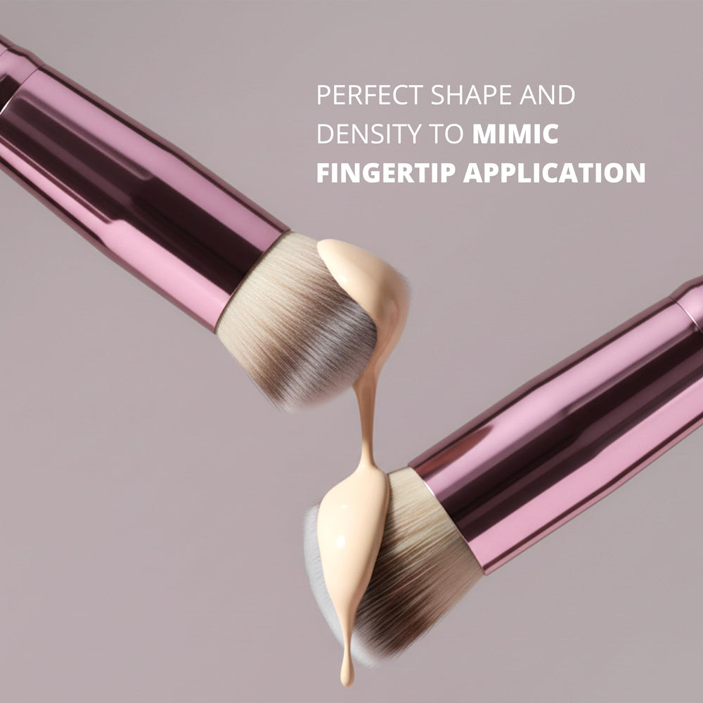 Lamora soft bristles ensure even, comfortable coverage