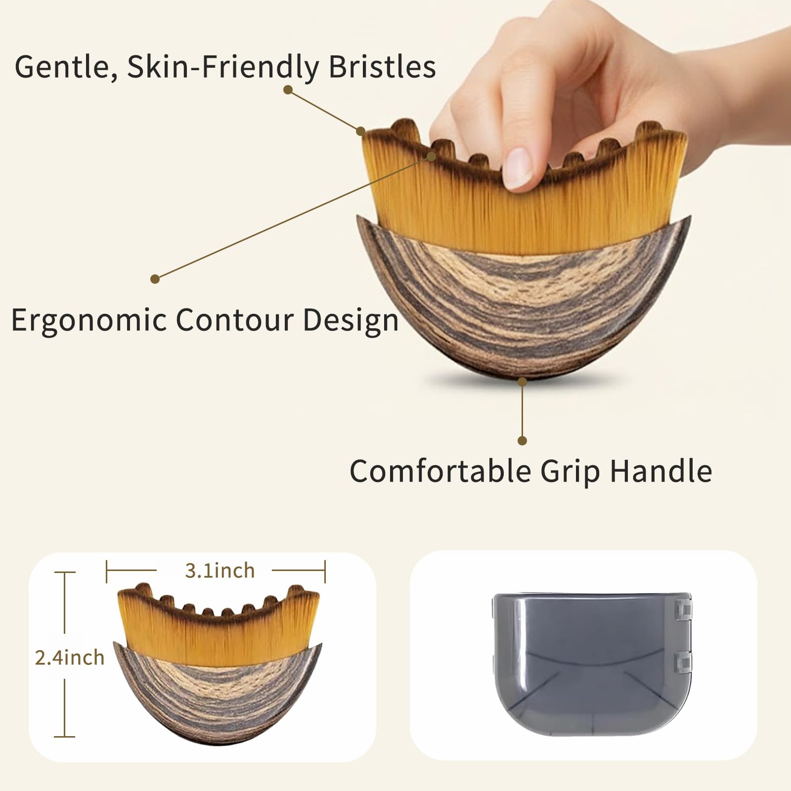Lampolar daily face massage tool delivers a calming at-home spa feel
