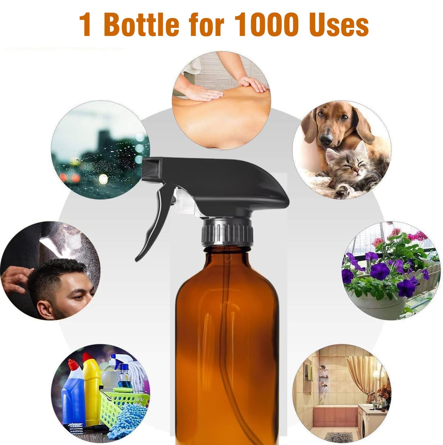 LANBEAUTIFY bottle kit displayed on a desk for DIY use