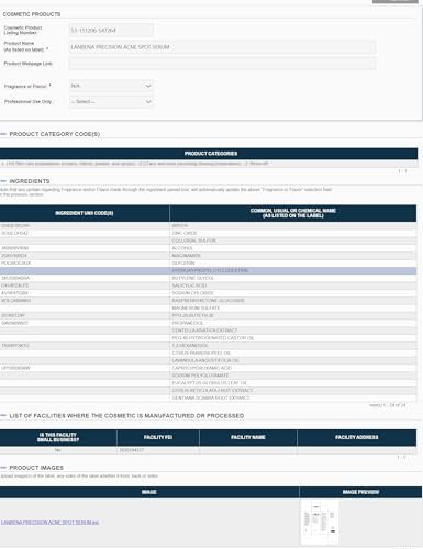 LANBENA alivio localizado: acción sobre imperfecciones sin prometer resultados garantizados