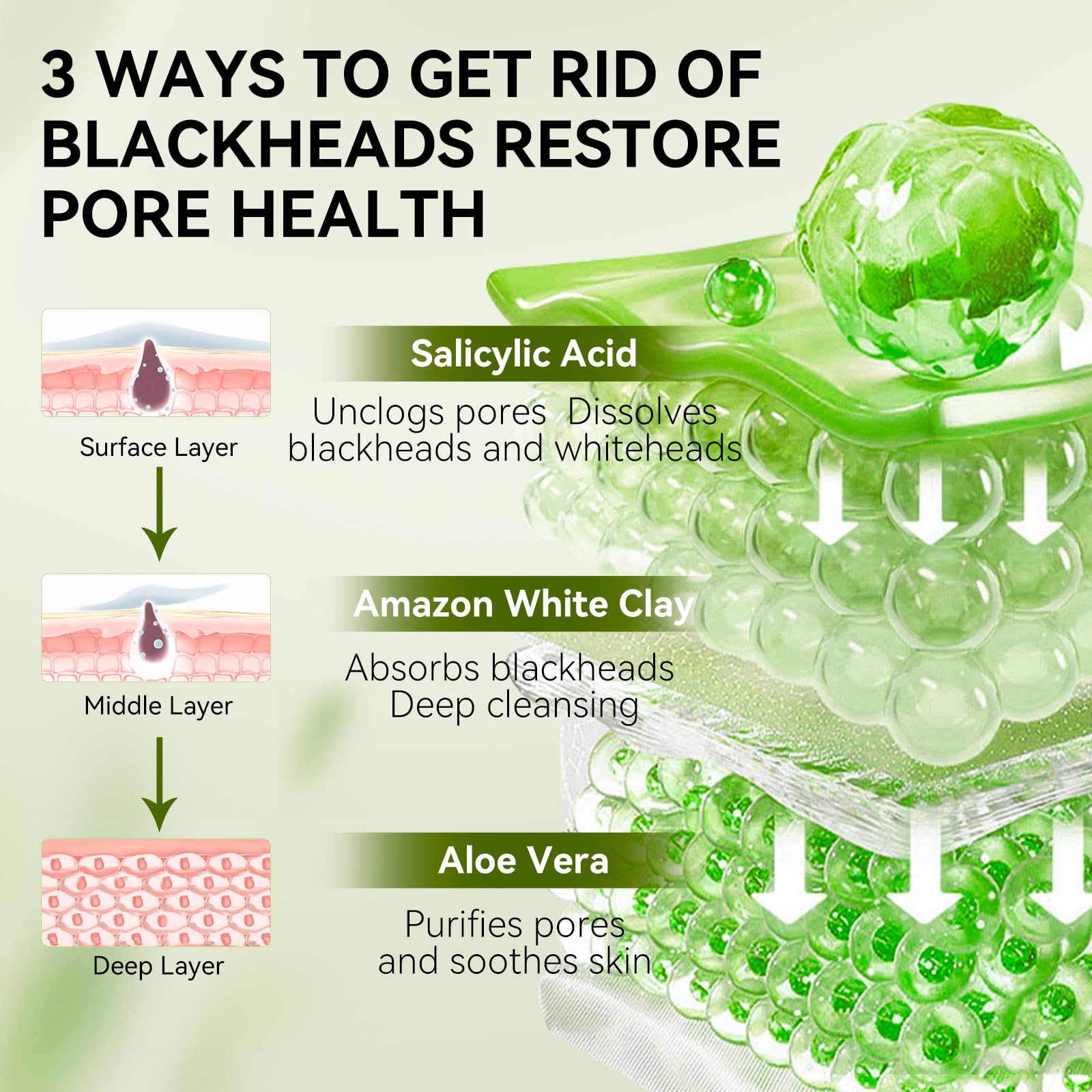 LANBENA aloe verahialuronico fórmula suave para piel