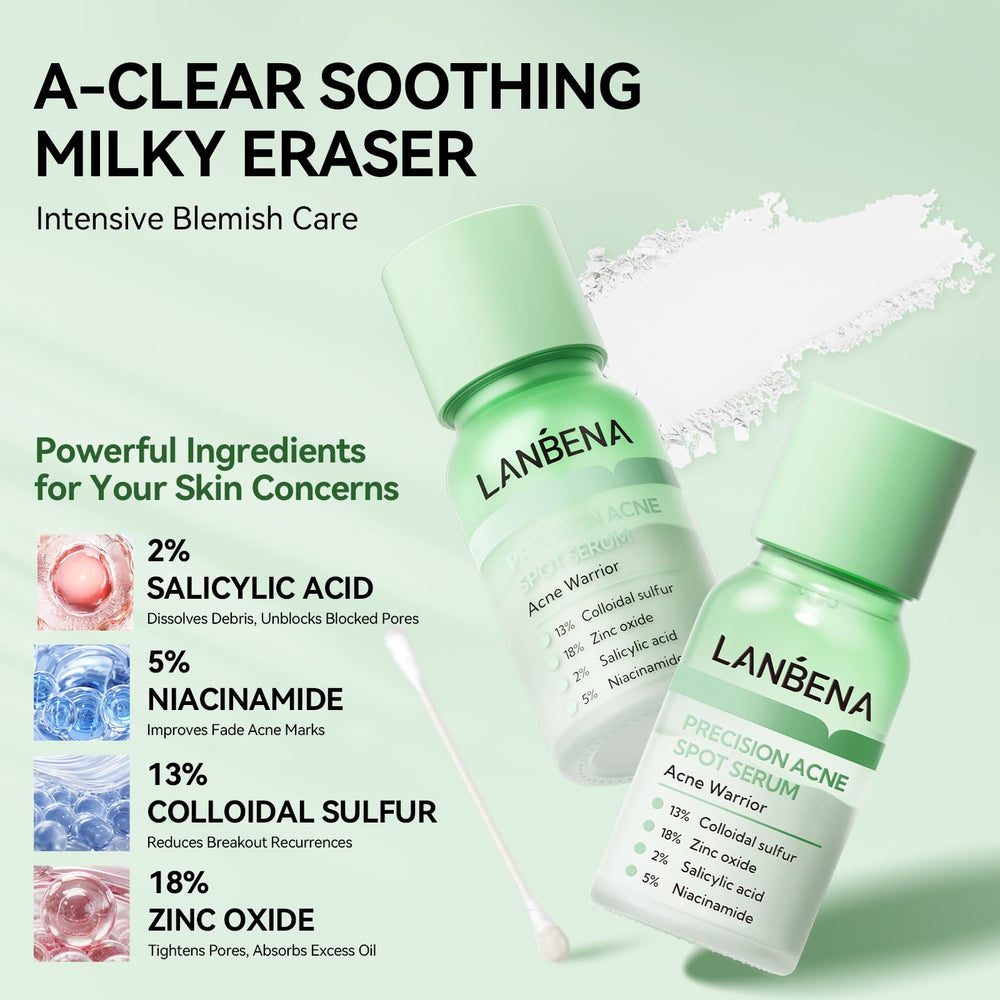 LANBENA envase pequeño 12ml: dosis portátil para viaje y retoque nocturno