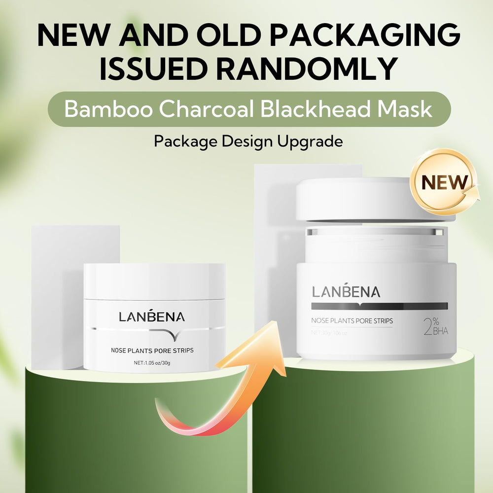 LANBENA mascarilla nariz con ácido salicílico: exfoliación suave.