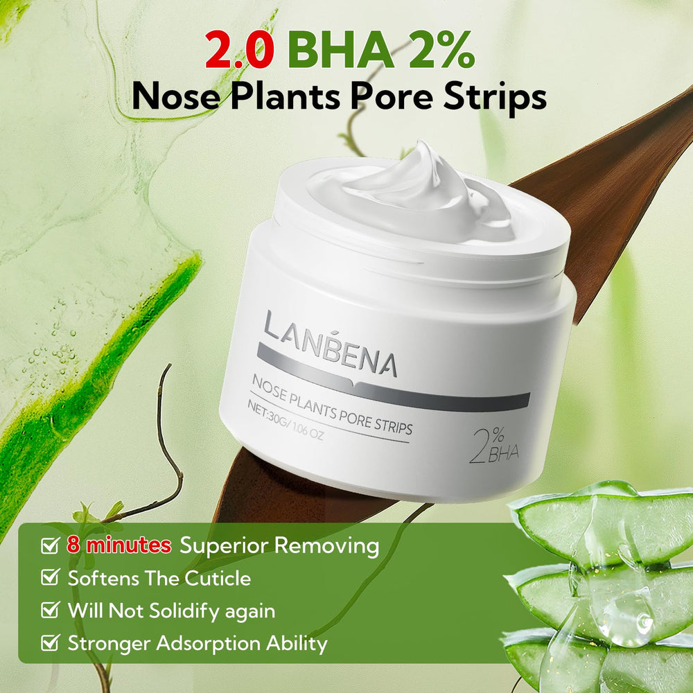 LANBENA Nariz Plantas Resultados visibles sin irritación: cuidado suave.