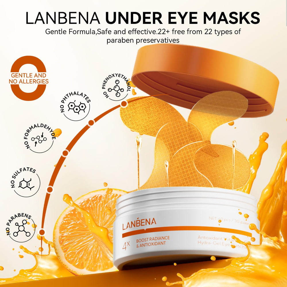 Uso facial general de LANBENA, suaviza líneas finas y aporta frescura