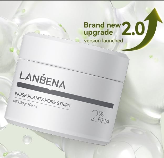 LANBENA parches para puntos negros en nariz, aplicación dirigida y efectiva