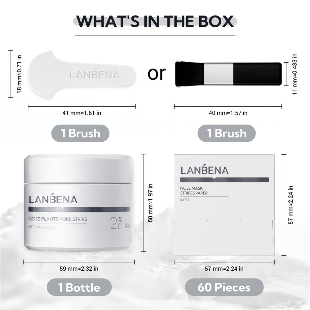 LANBENA Skin clear after use evokes fresh, smooth complexion.