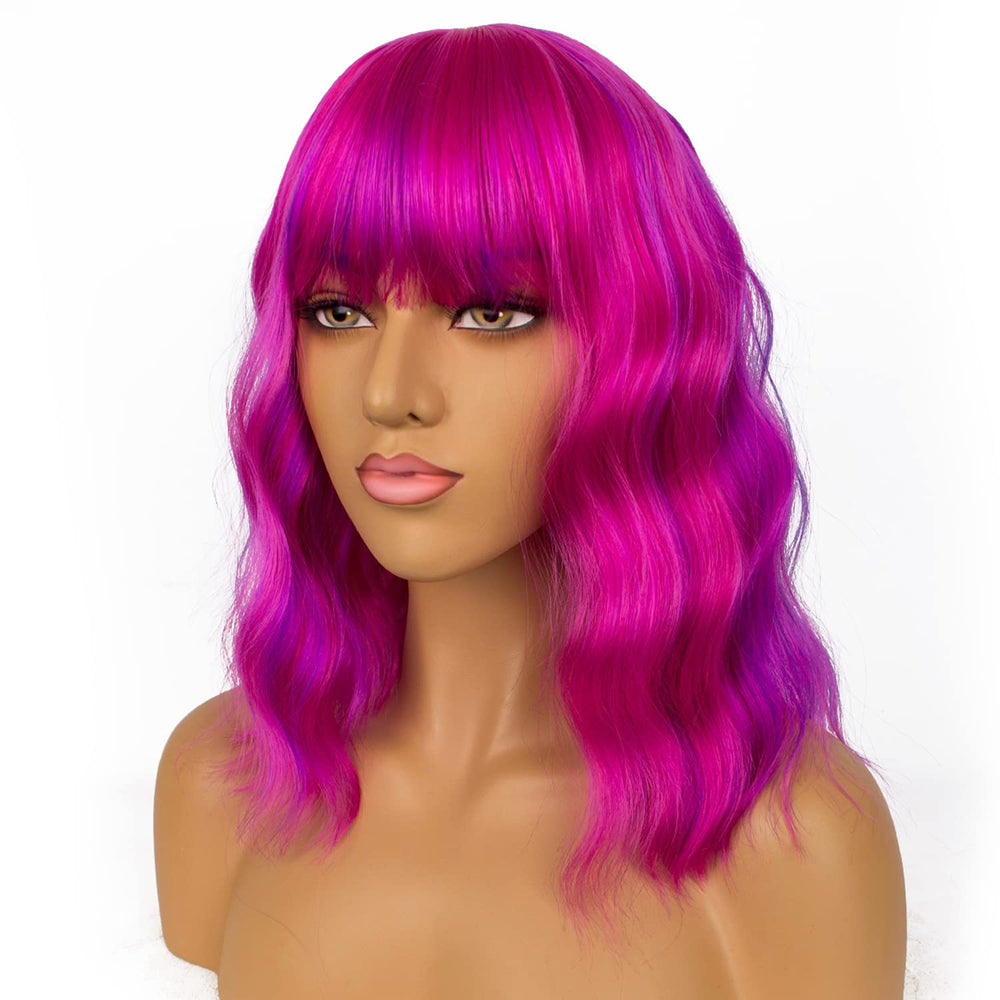 LANCAINI breathable cap rose-net wig provides comfortable wear all day