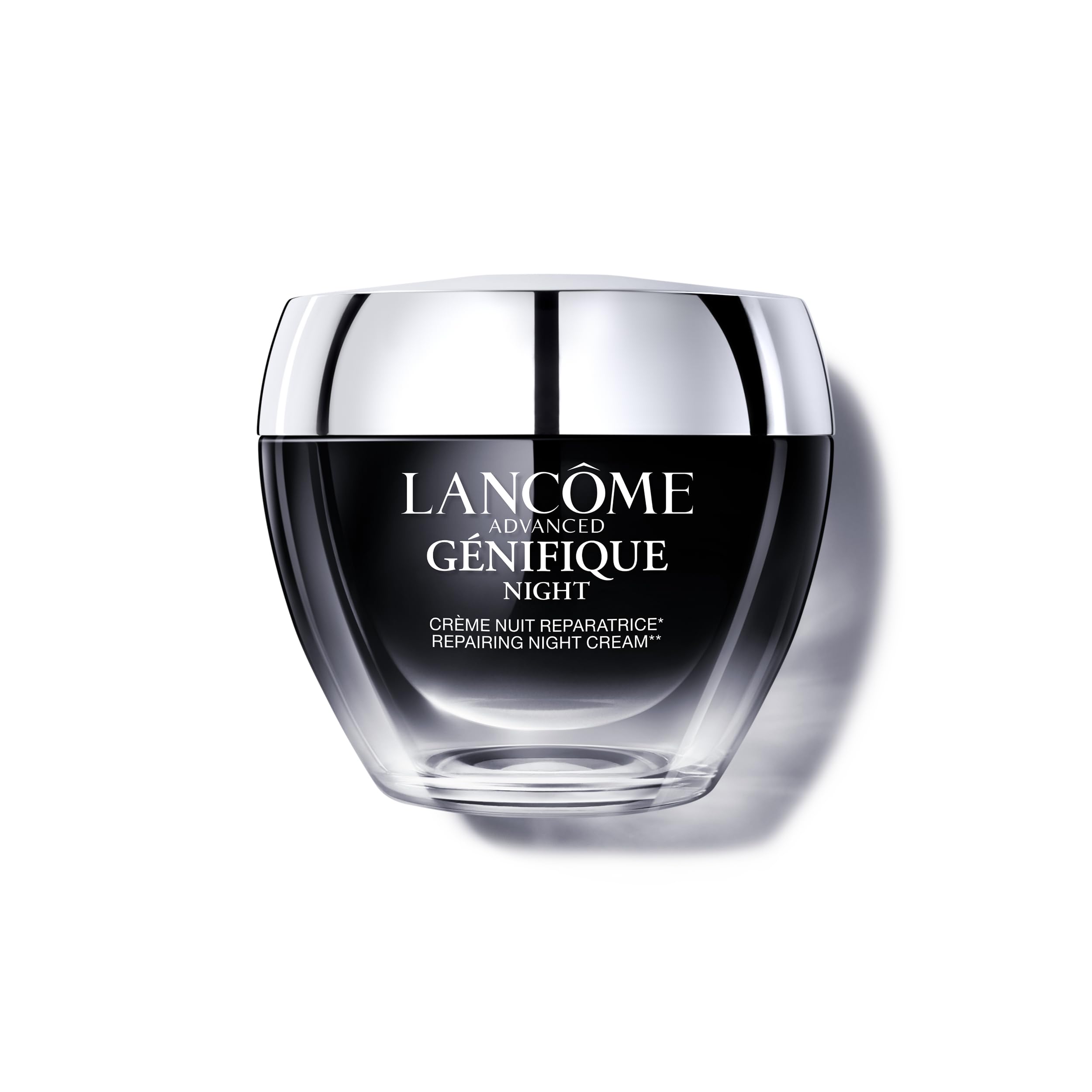 Lancôme Advanced Génifique Night Cream bottle for overnight moisture and barrier repair.