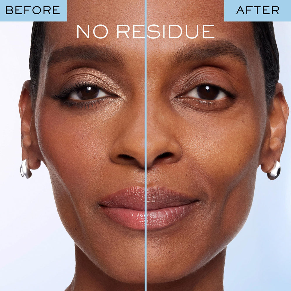 Lancôme Bi-Facil smoky-eye look removal demonstrates waterproof makeup compatibility