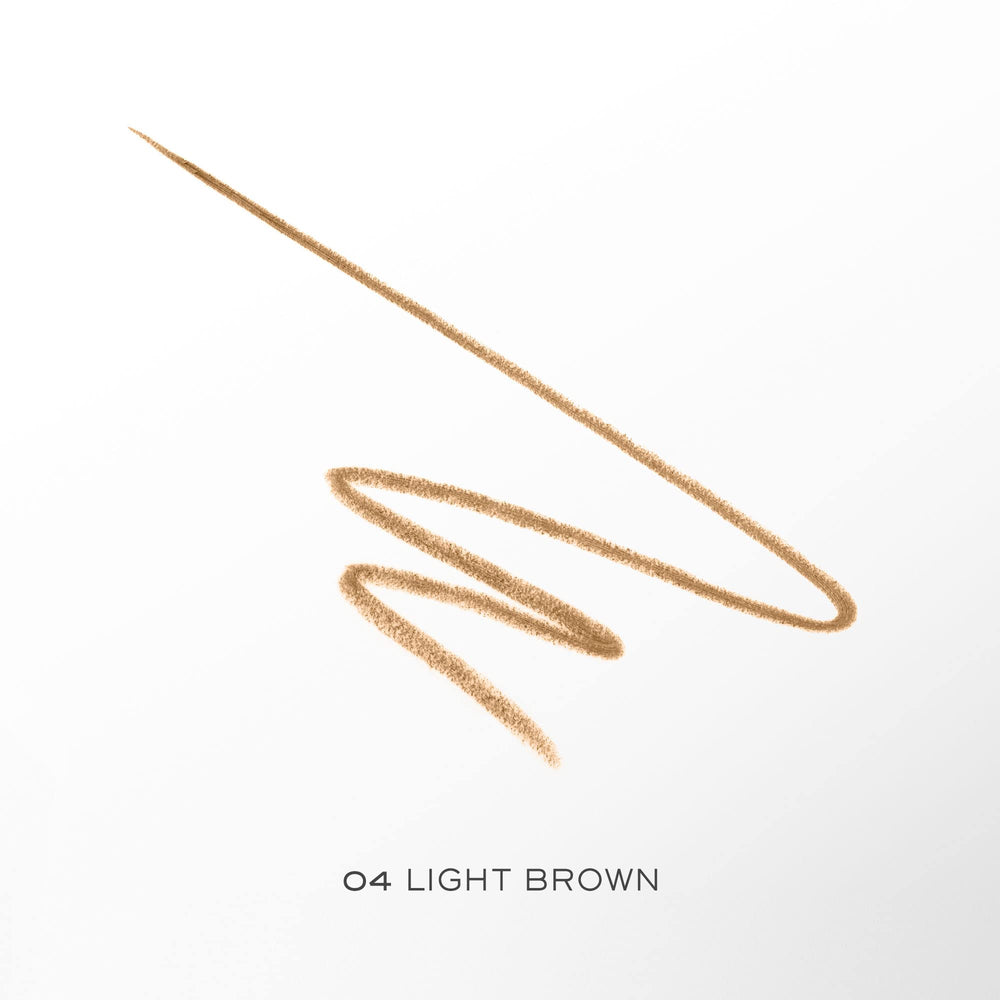 Lancôme Brow Define spoolie in use for quick brow grooming and defined arches