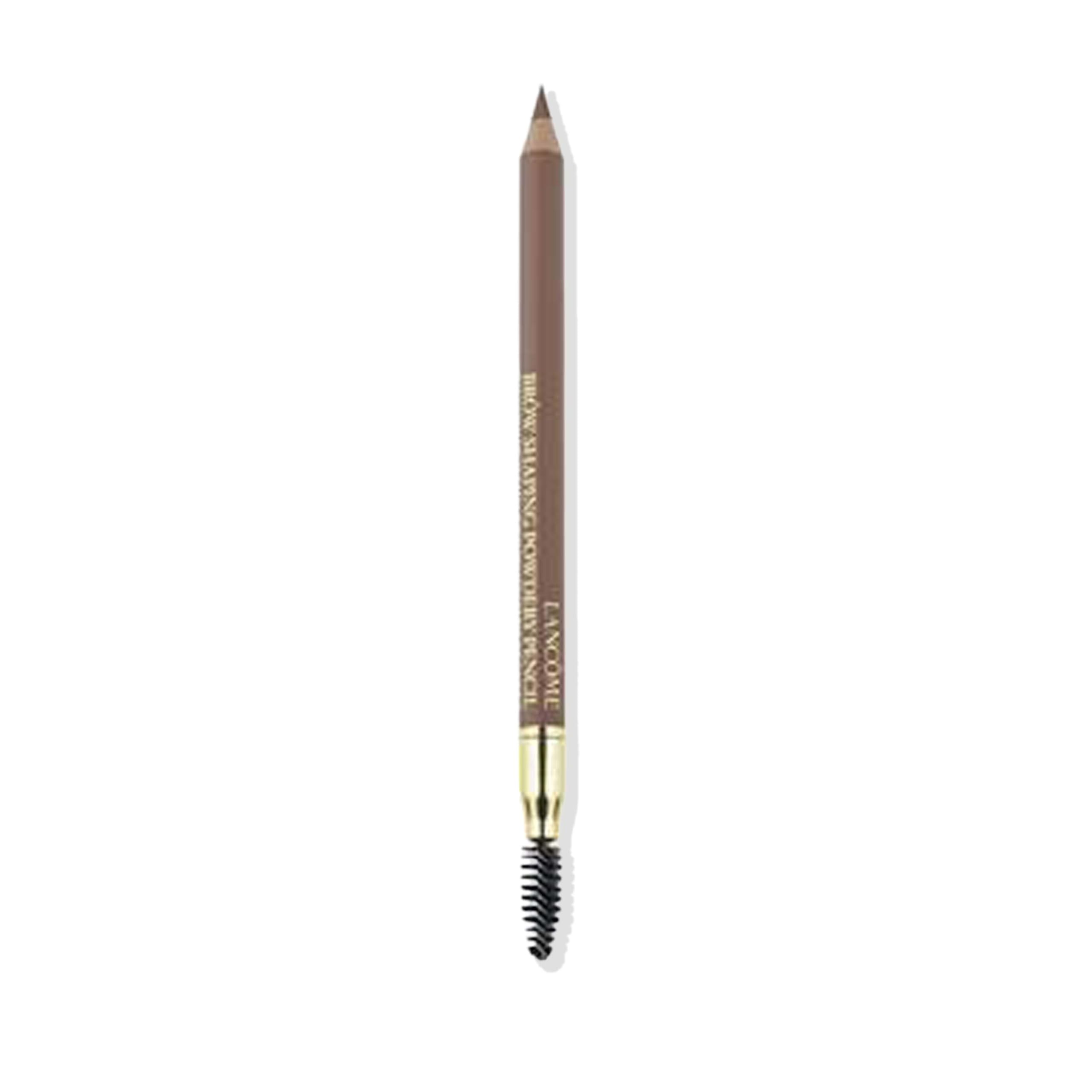 Lancôme Brow Shaping Powdery Eyebrow Pencil close-up, natural finish for subtle definition.