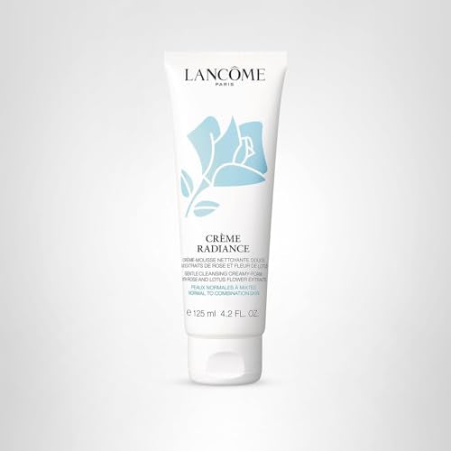 Lancome Creme Radiance cleanser focuses on pores and clarity.