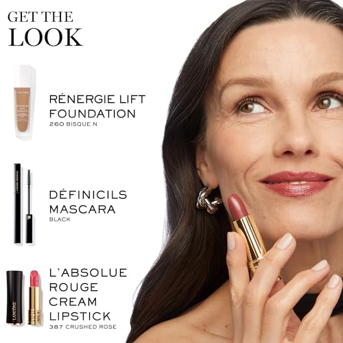 Lancôme Définicils heritage close-up emphasizing French beauty tradition.