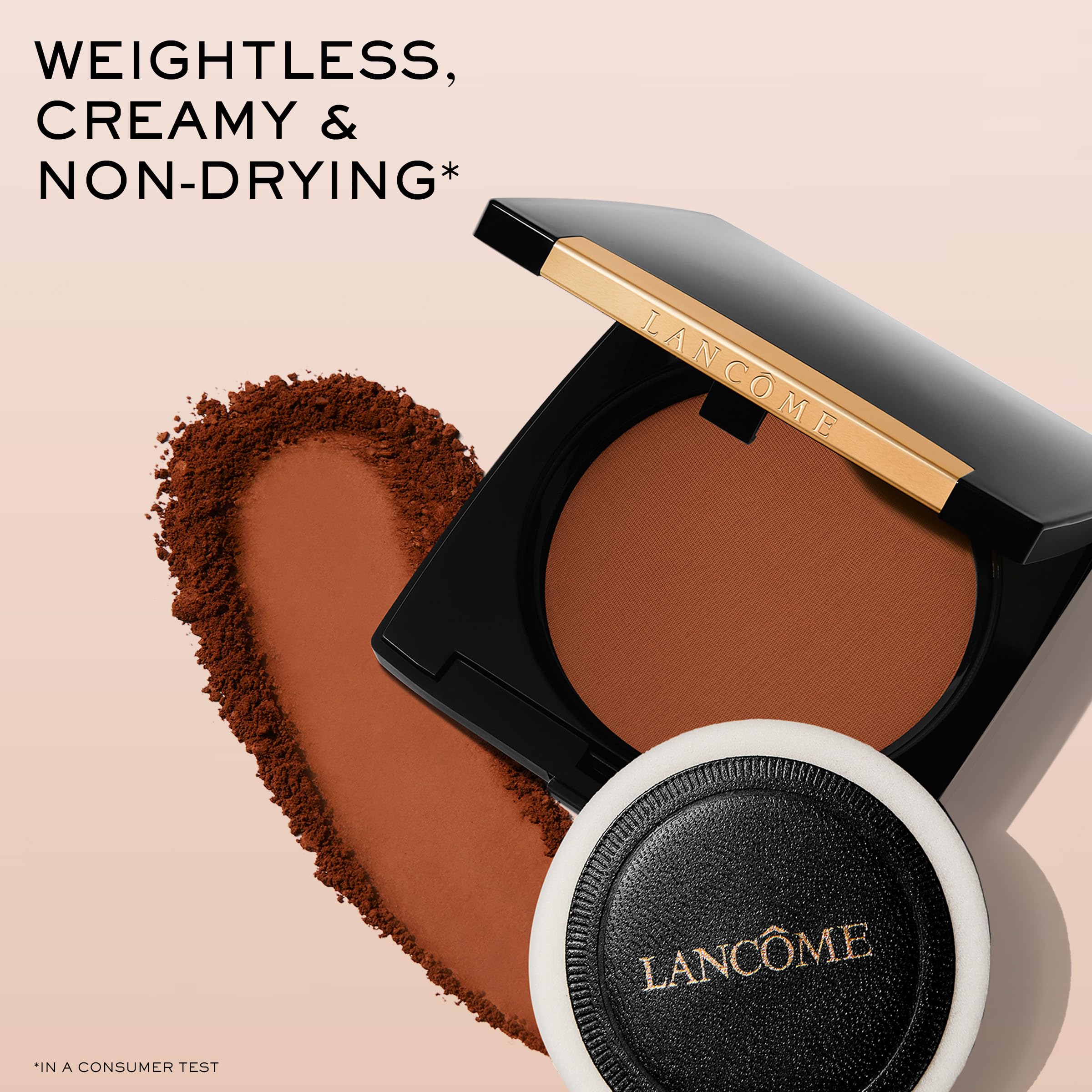 Lancôme Dual Finish close-up showing long wear and shine control benefits