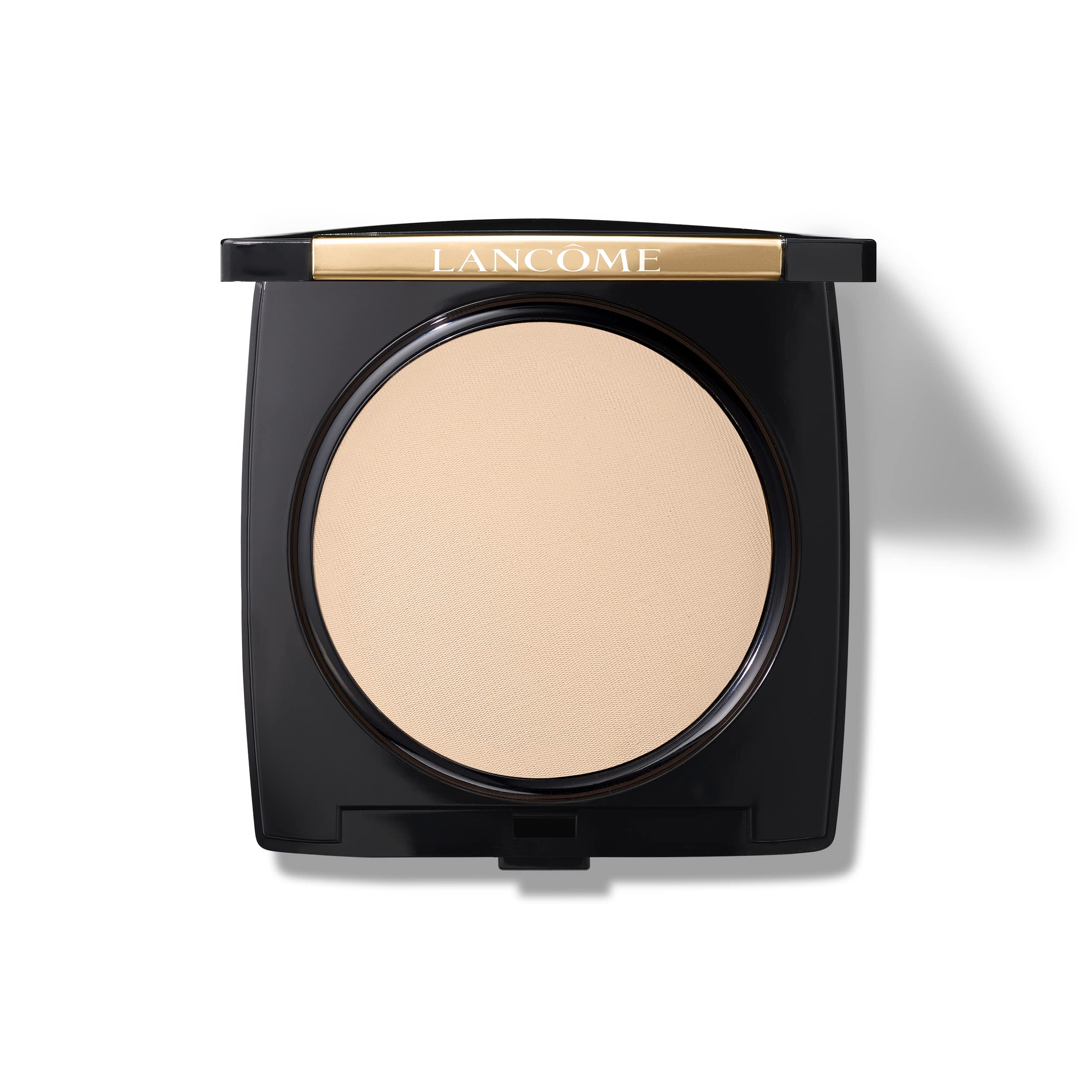 Lancôme Dual Finish compact bottle showing natural matte finish