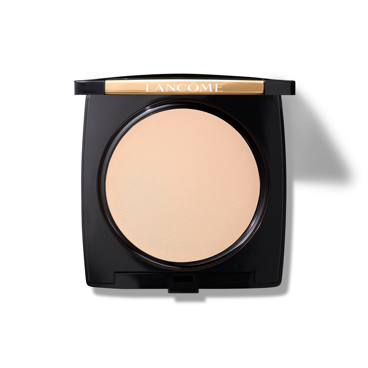 Lancôme Dual Finish compact bottle showing natural matte finish