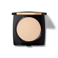 Lancôme Dual Finish compact open with natural matte powder ready to apply.
