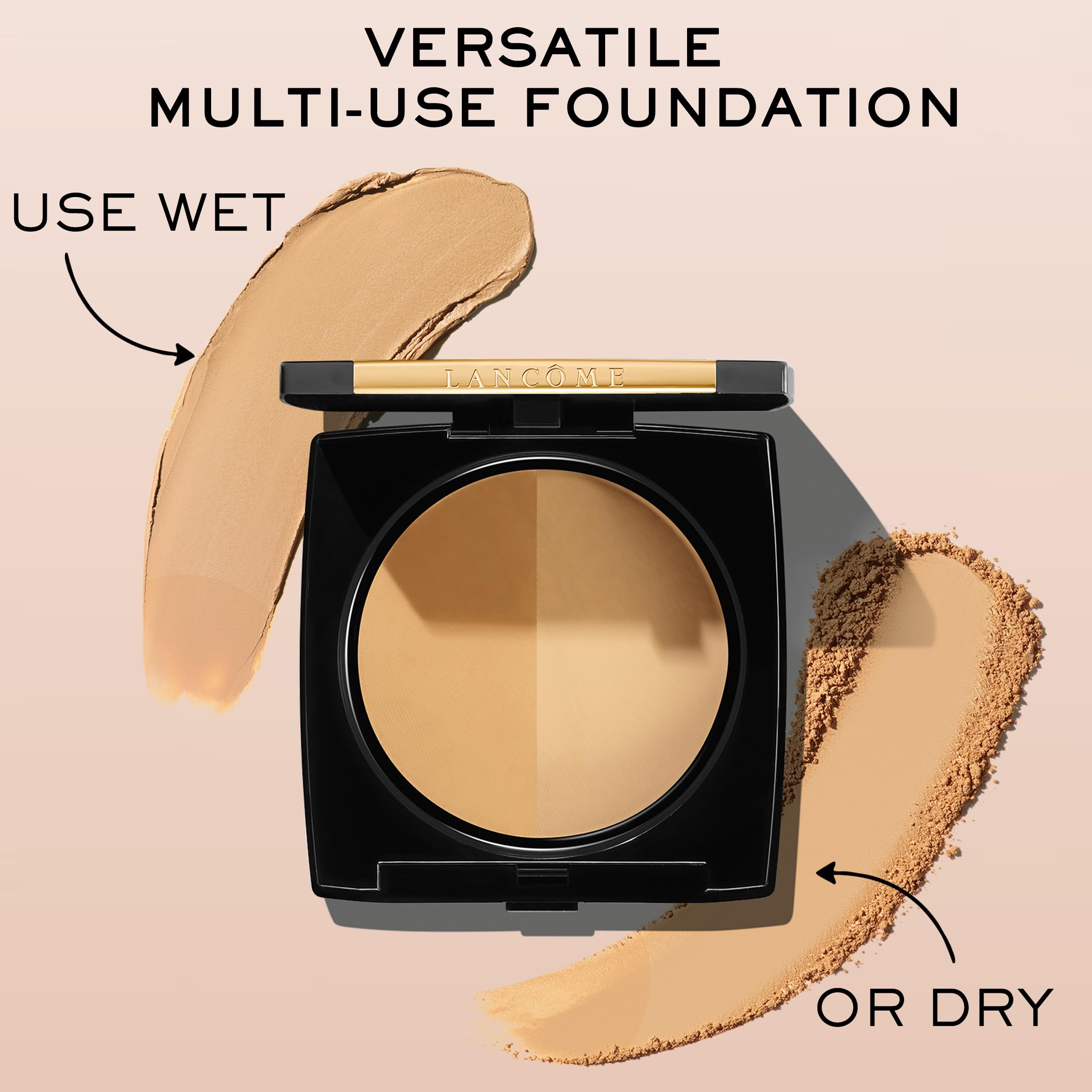 Lancôme Dual Finish suits all skin types: dry, combination, and oily.