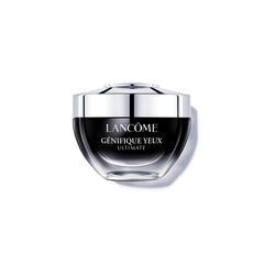 Lancôme Génifique Eye Cream bottle closeup for easy daily application