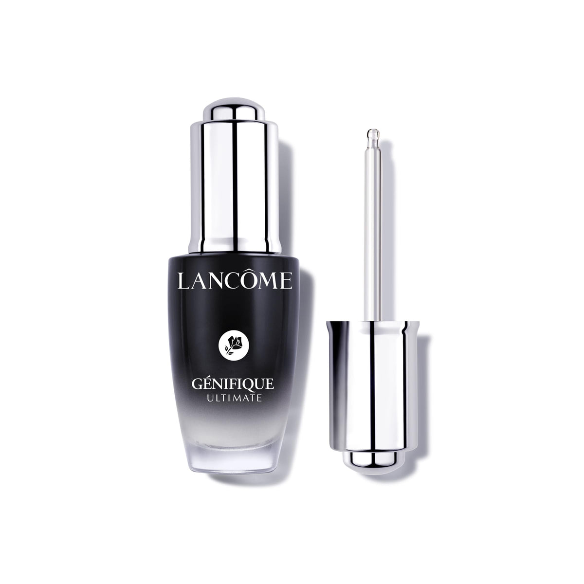 Lancôme Génifique Ultimate Recovery Serum bottle for daily hydration and radiant skin