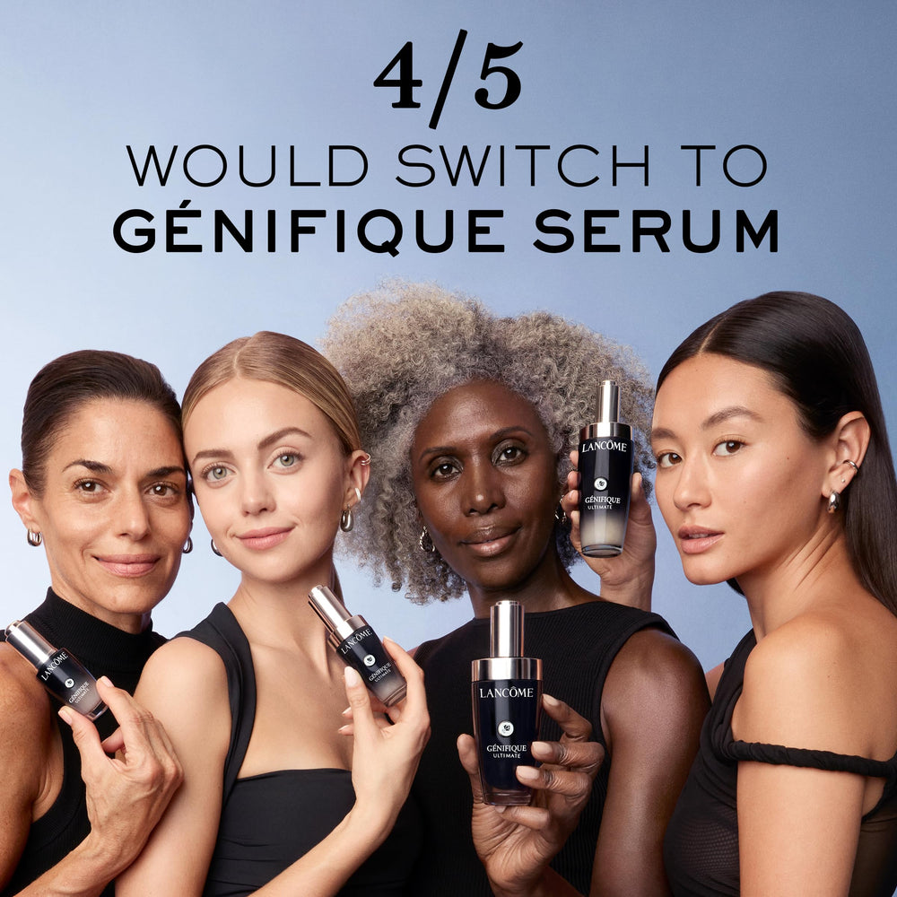 Lancôme Génifique Ultimate Recovery Serum hydration glow scene for a healthy complexion