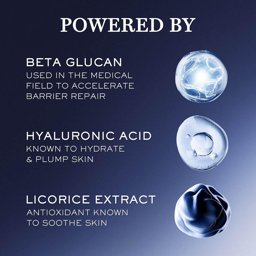 Lancôme Génifique Ultimate Recovery Serum texture swirl displaying a silky, fast-absorbing formula.
