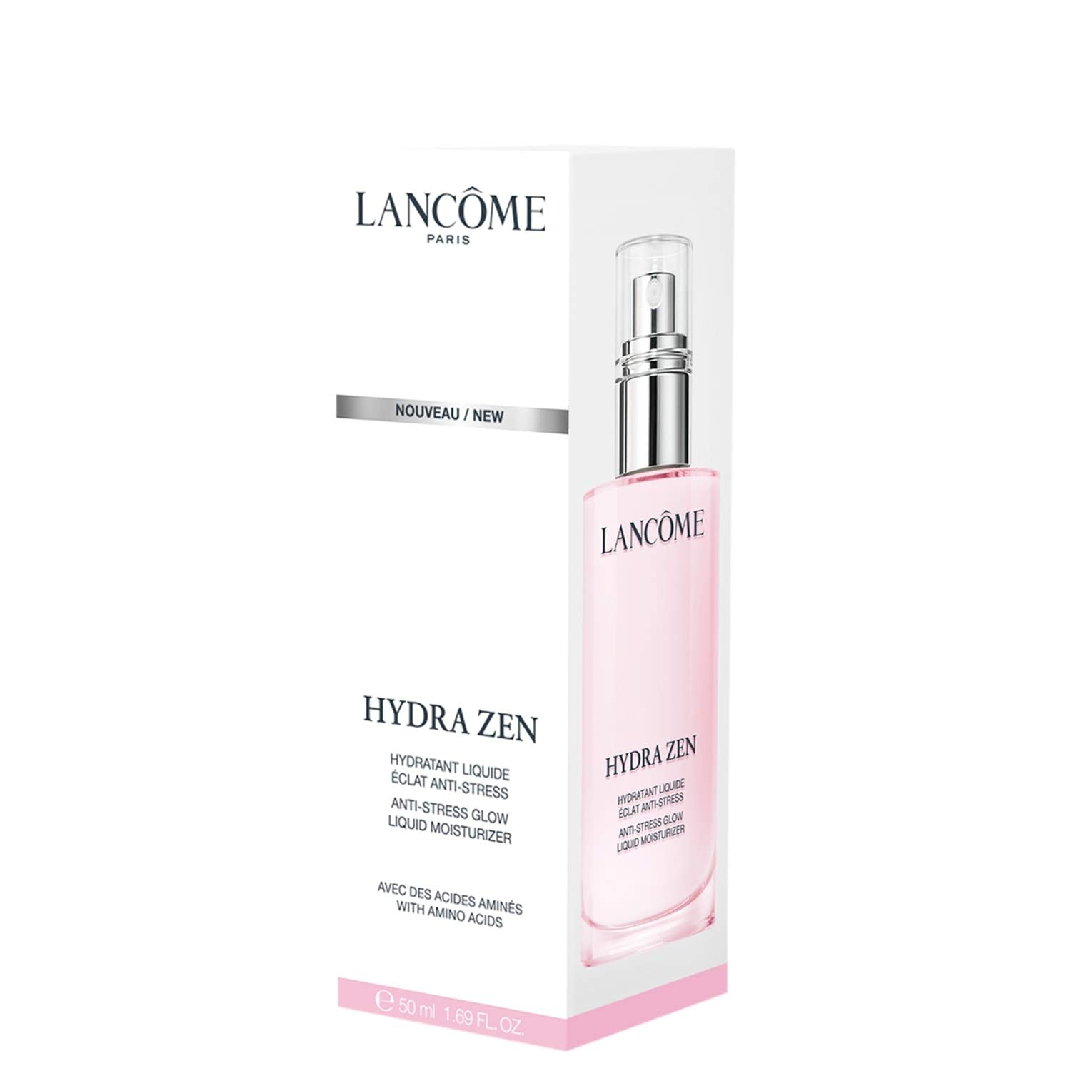 Amino Acids in Hydra Zen Glow support smooth skin texture