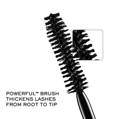 Lashes lengthened and separated for a natural to dramatic look.