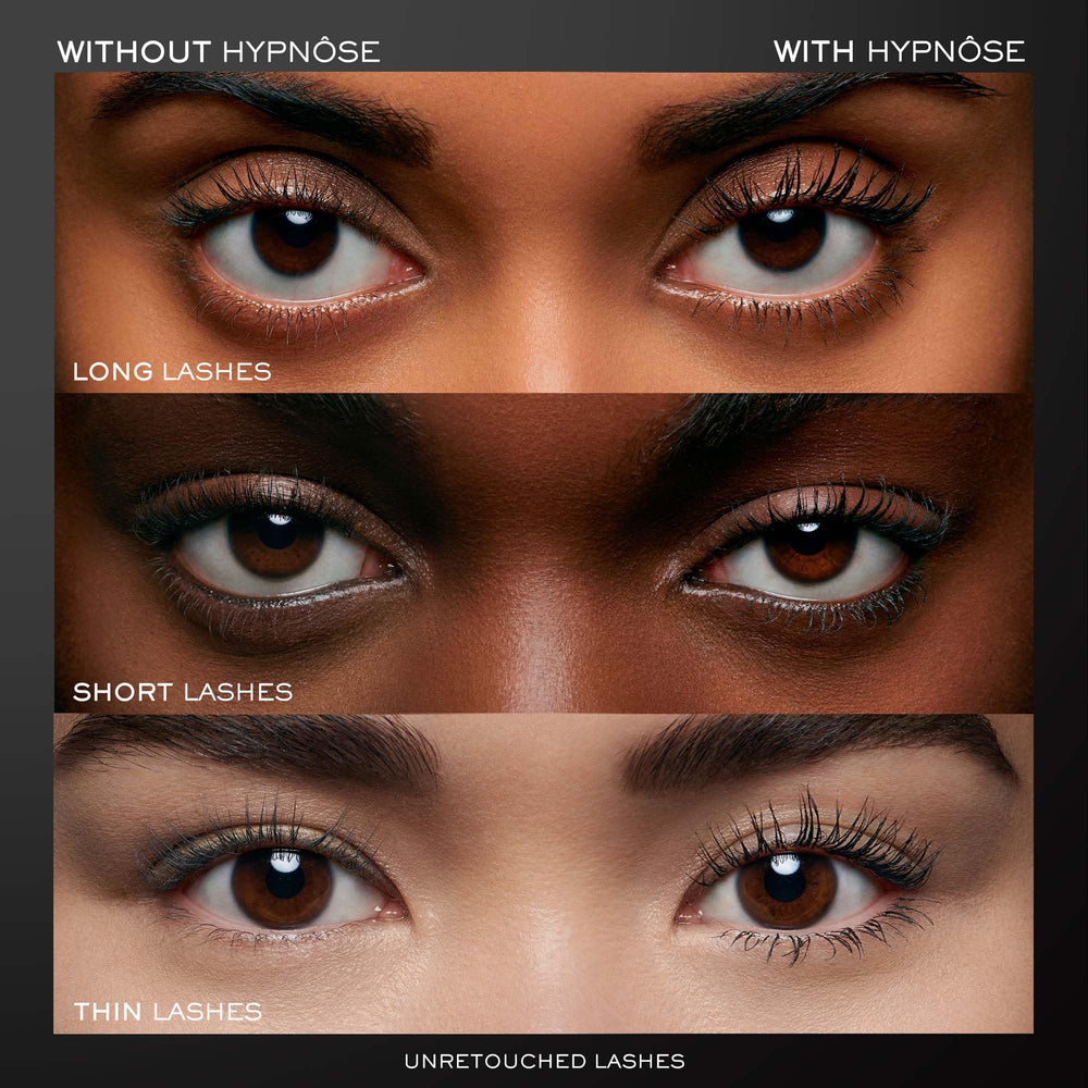Lancôme Hypnôse wand demonstrates precise application from root to tip.