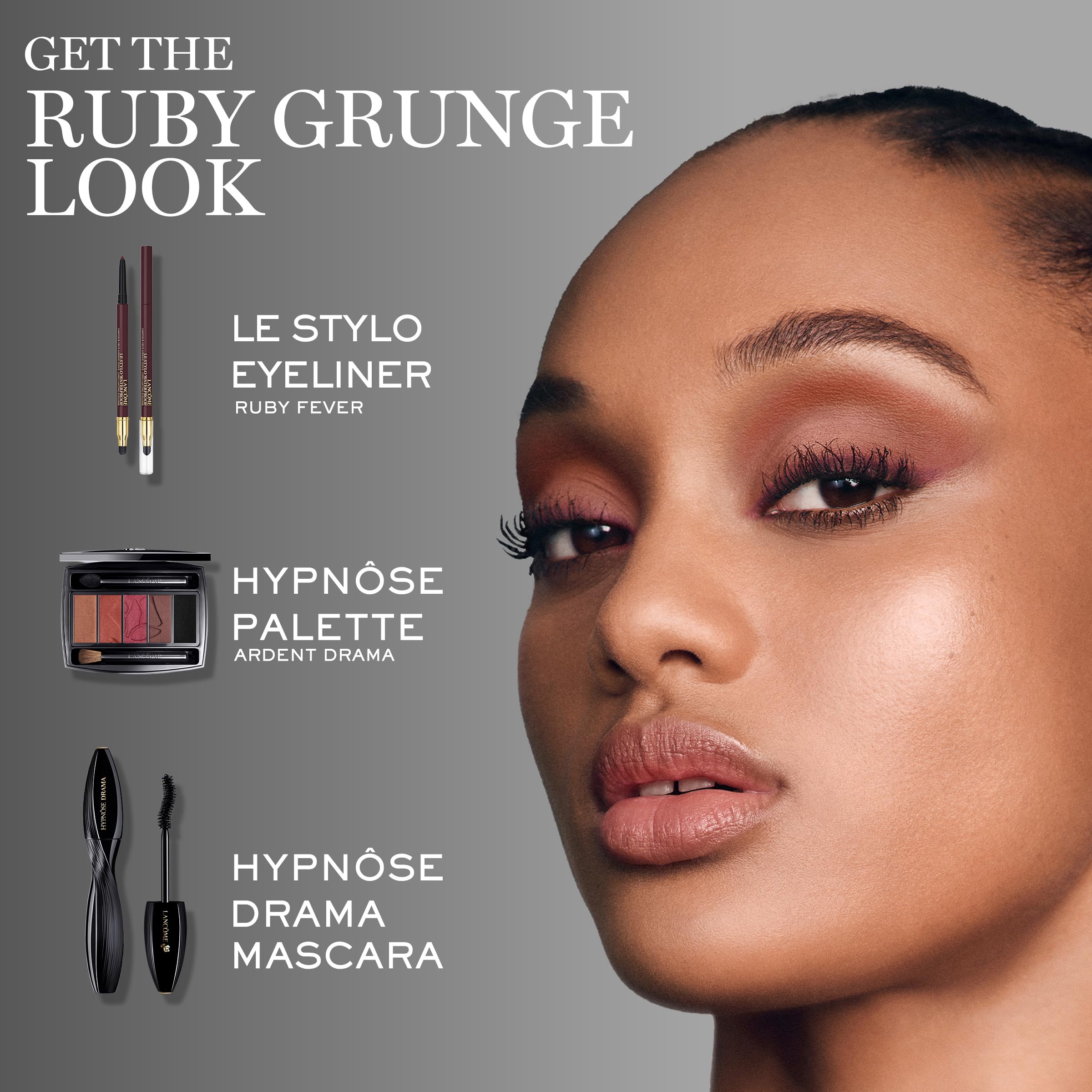 Lifestyle shot demonstrates confident, day-to-night lash drama.