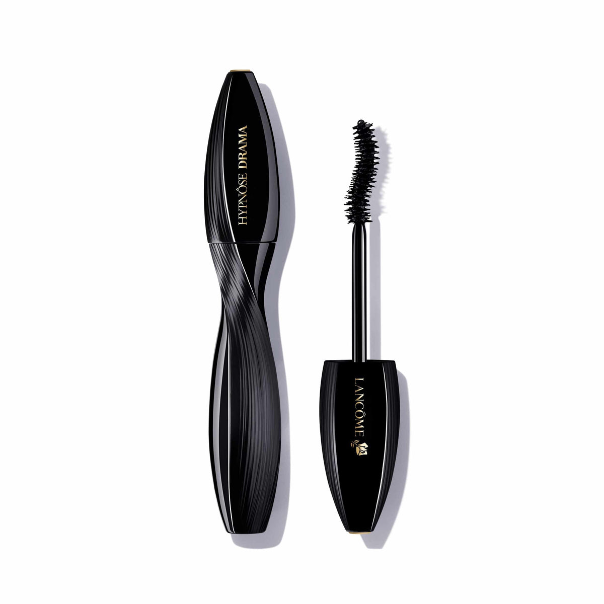 Lancôme Hypnôse Drama mascara packaging highlights premium branding for luxe appeal.