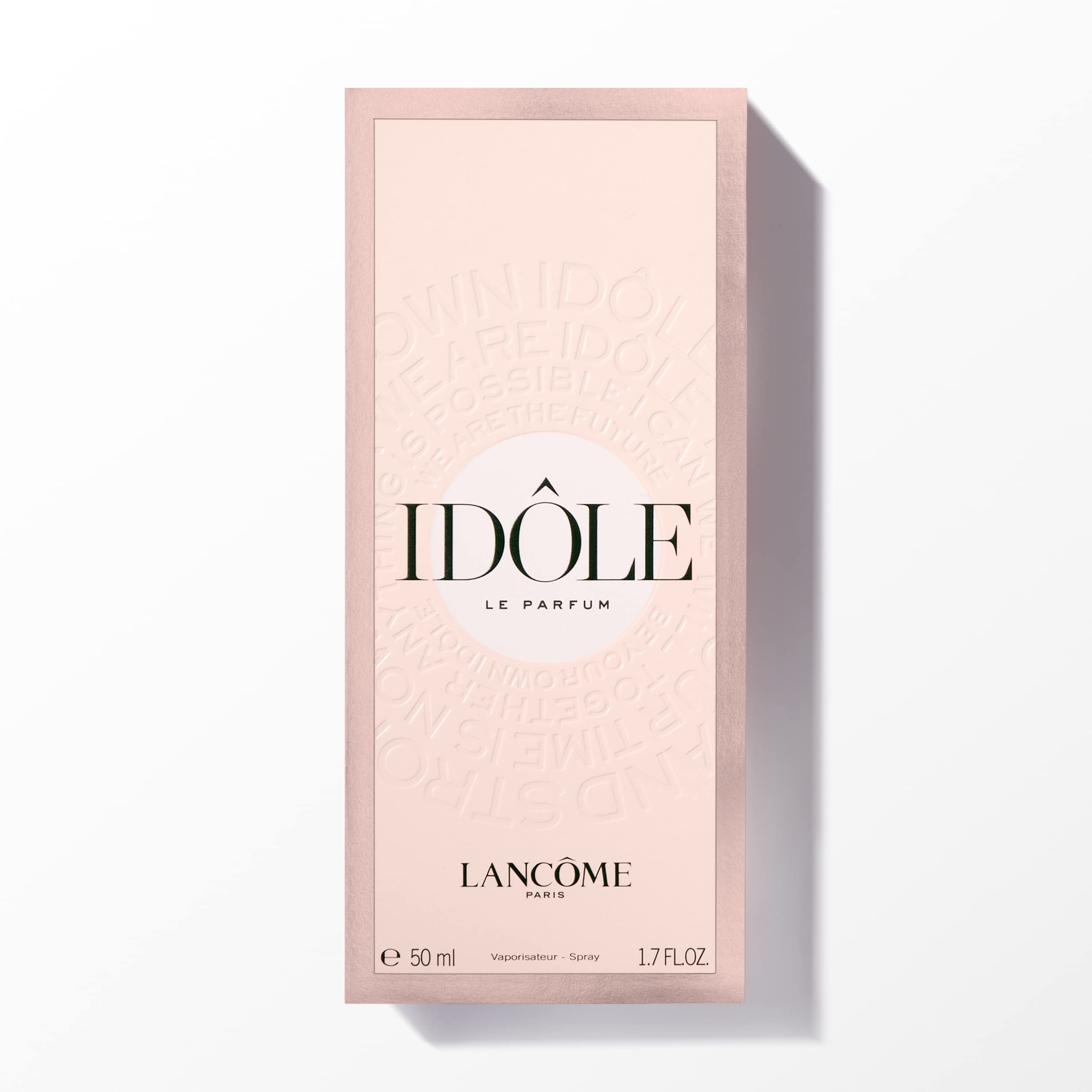 Lancôme Idôle cap detail showcases premium presentation for gifting