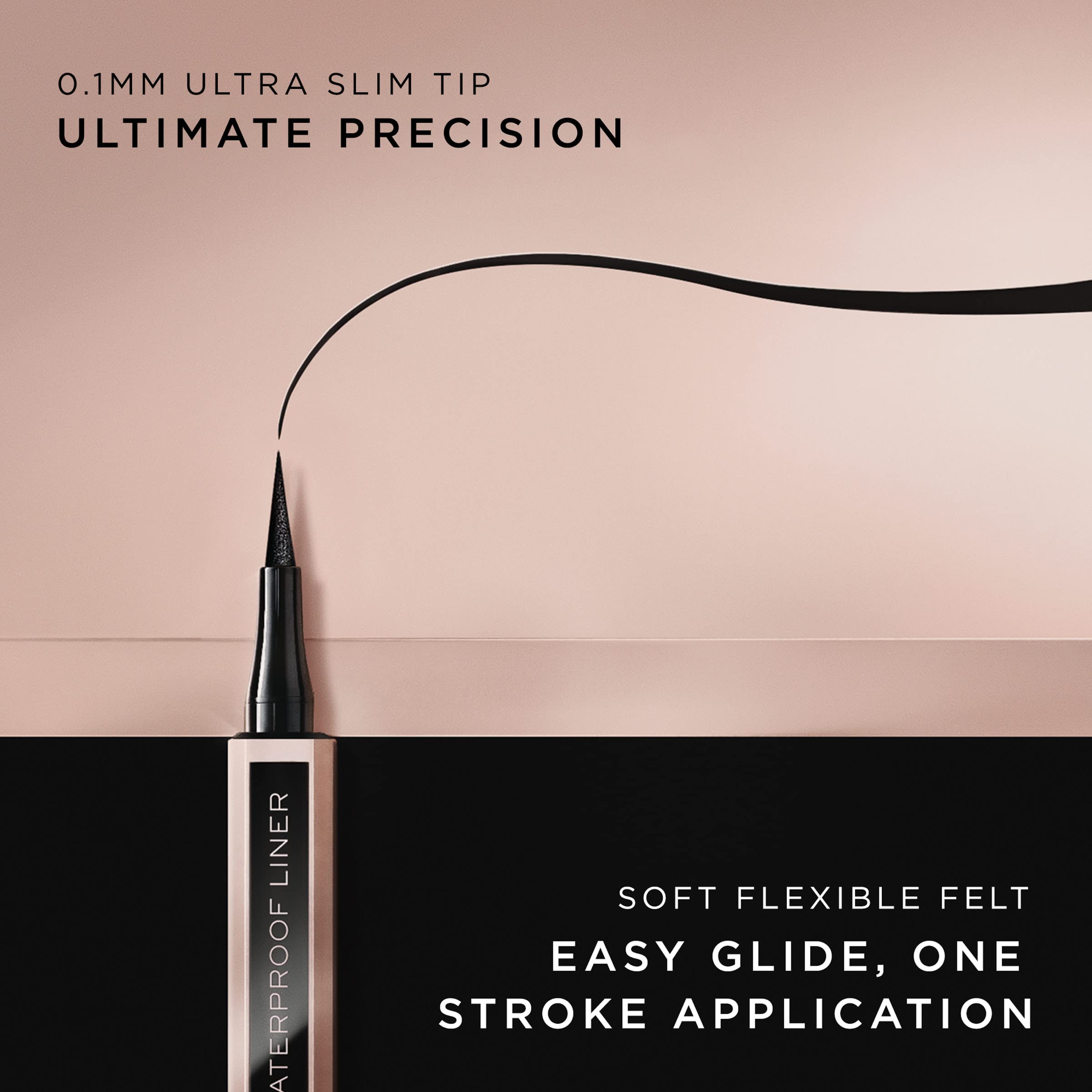 Lancôme Idôle Liner uses luminous carbon-black pigments for a glossy, intense finish.