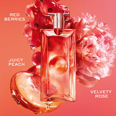 Lancôme Idôle Peach ’N Roses peach detail to boost everyday brightness.
