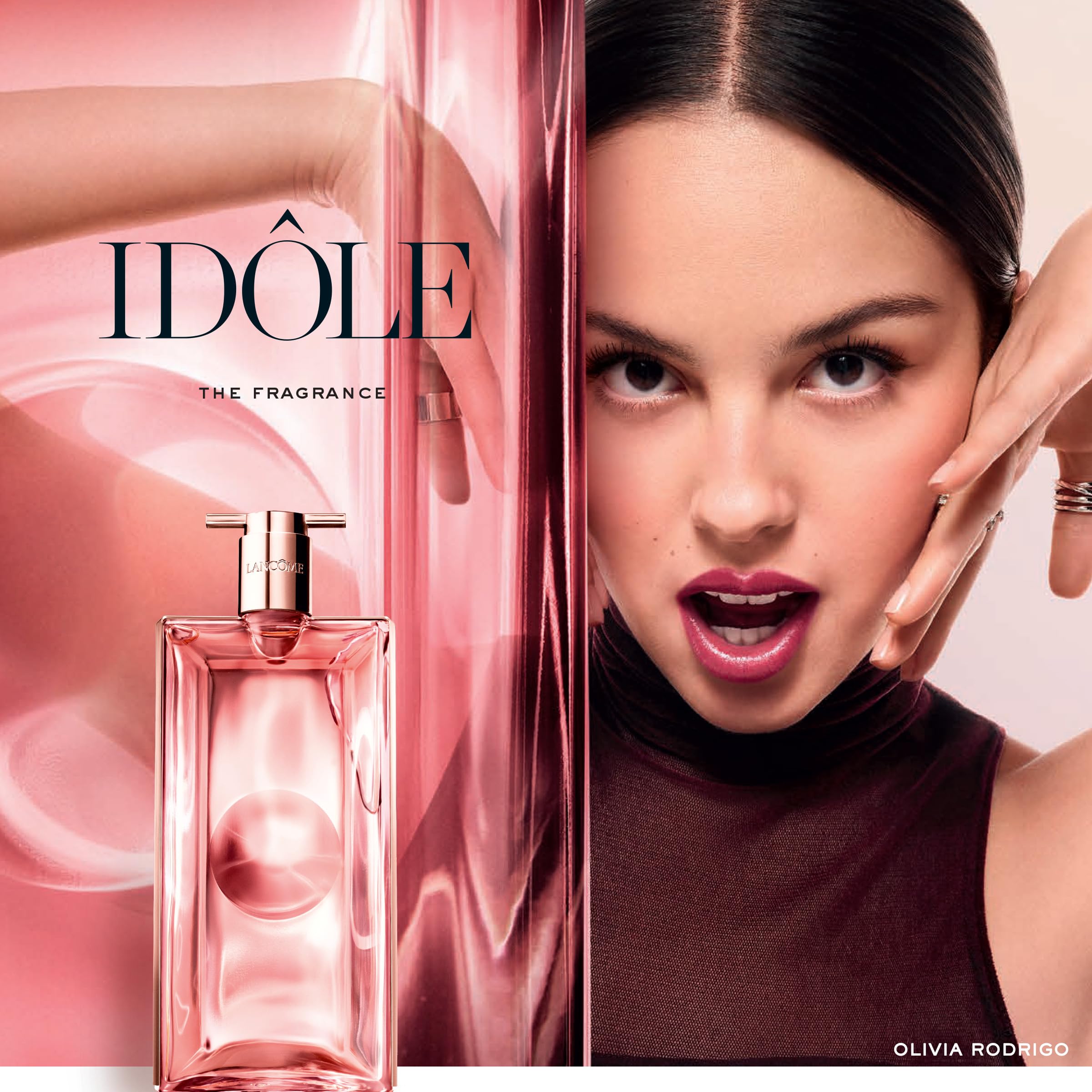 Lancôme Idôle sustainable ingredients cue communicates ethical sourcing.