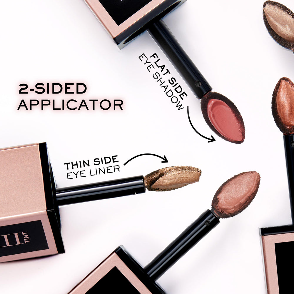 Lancôme Idôle Tint matte shade used as liquid blush for cheeks