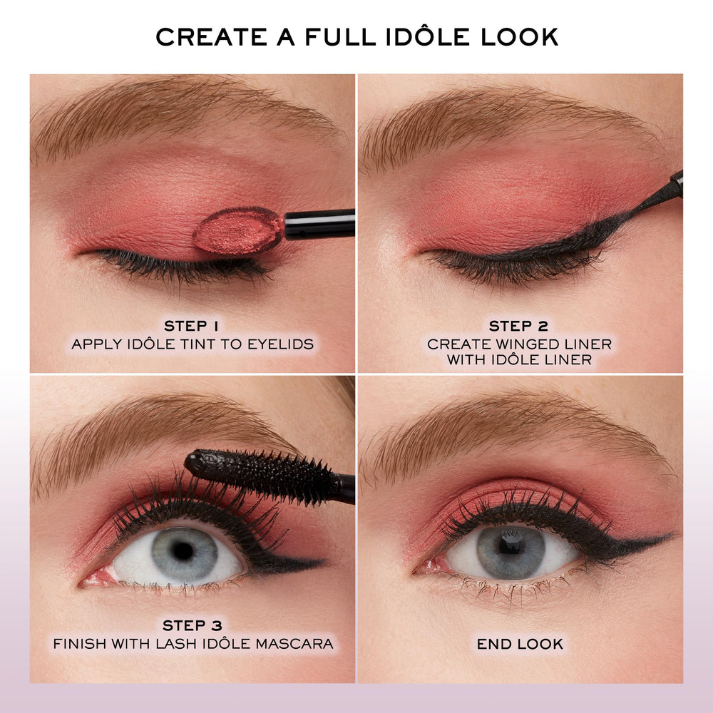 Lancôme Idôle Tint wear test showing smudge-proof performance