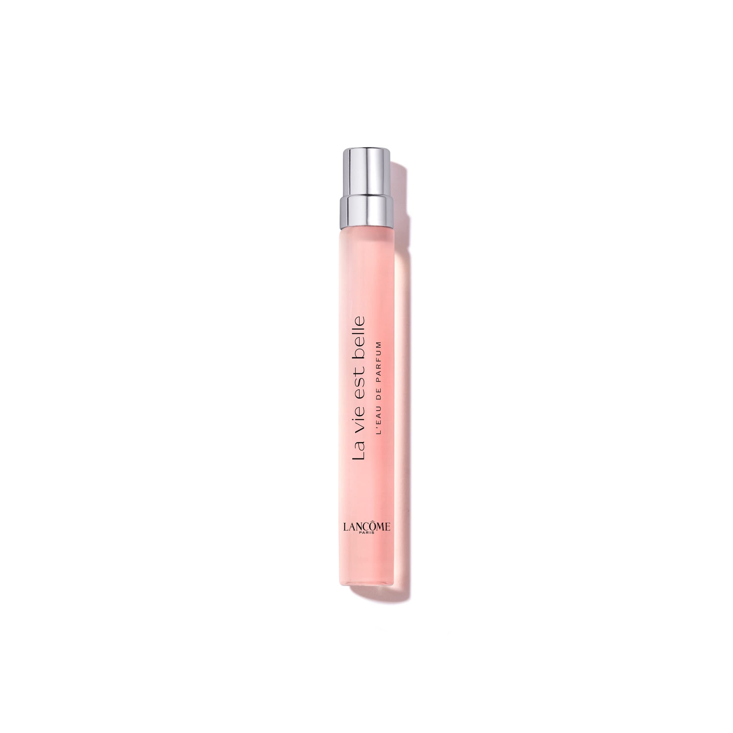 Lancôme La Vie Est Belle bottle front showing elegant design and lasting allure