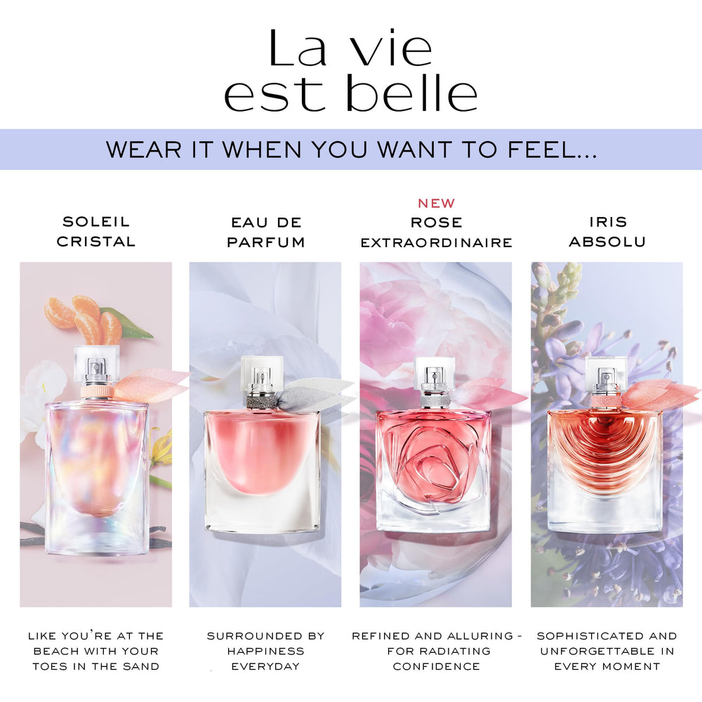 Lancôme La Vie Est Belle refill packaging option, eco friendly luxury