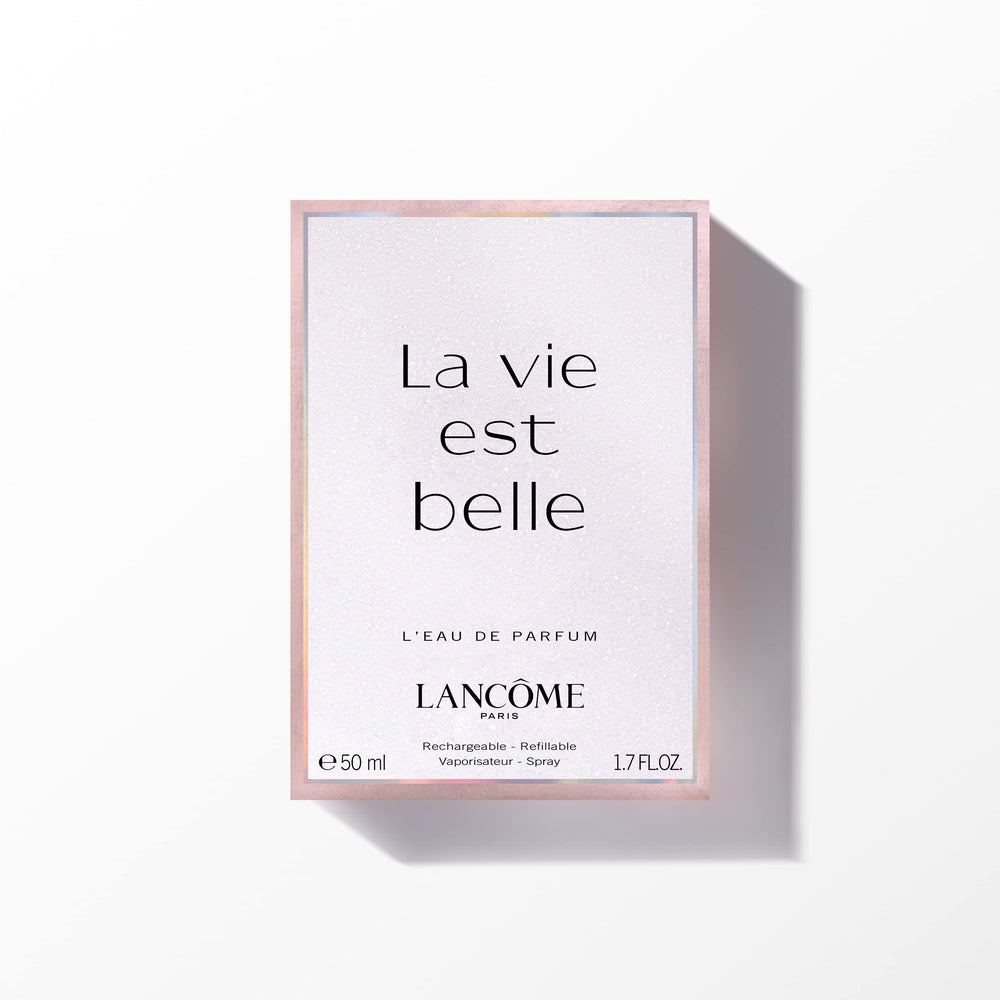 Lancôme La Vie est Belle fragrance trail depiction of longevity