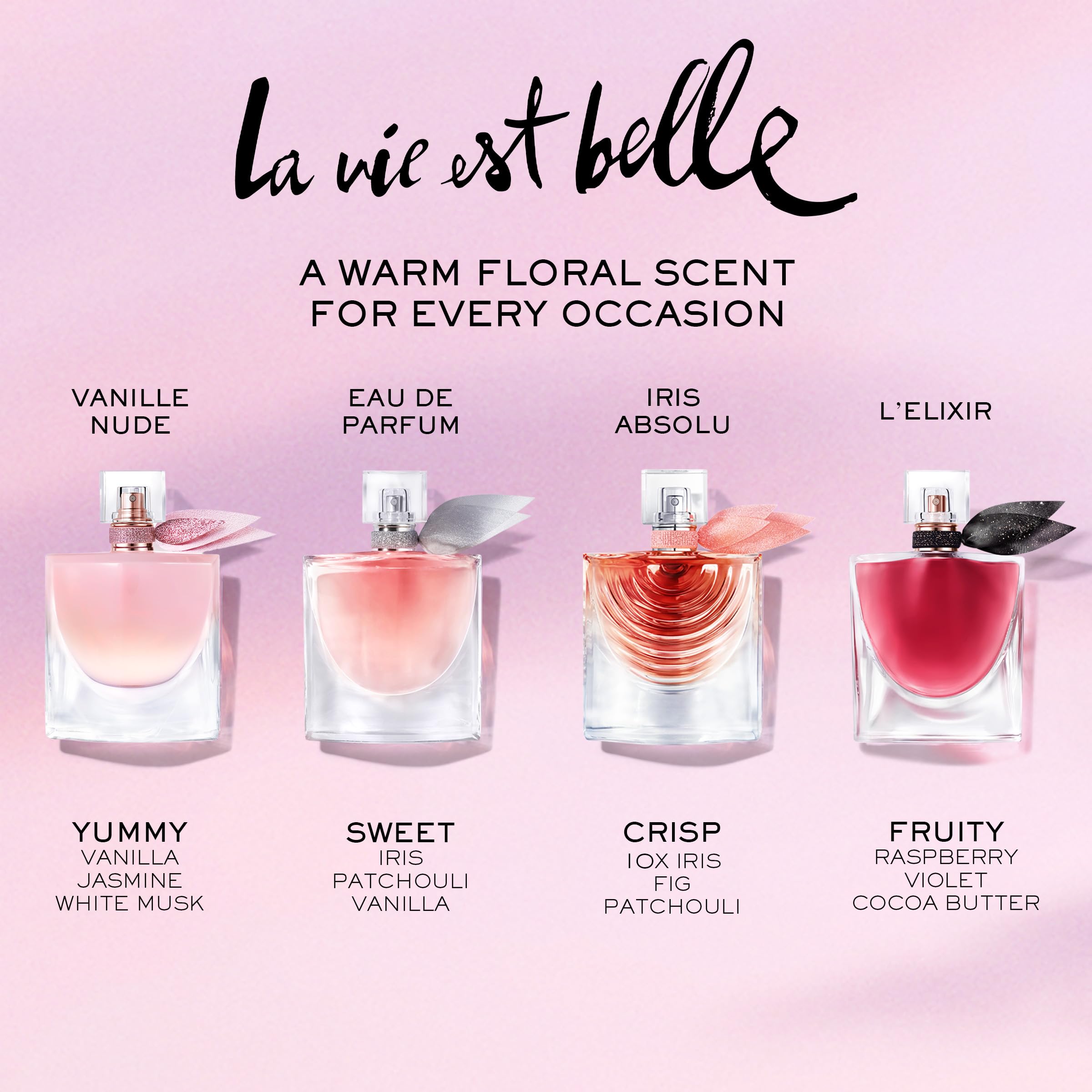 Lancôme La Vie Est Belle Vanille Nude on skin reveals warm vanilla glow.