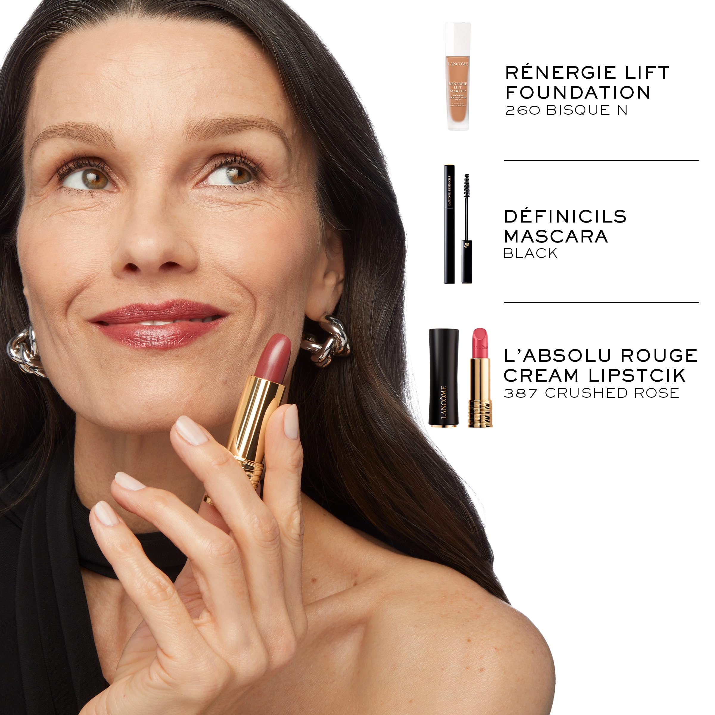 Lancôme L'Absolu Rouge 264 Peut Être swatch shows vibrant pigment.