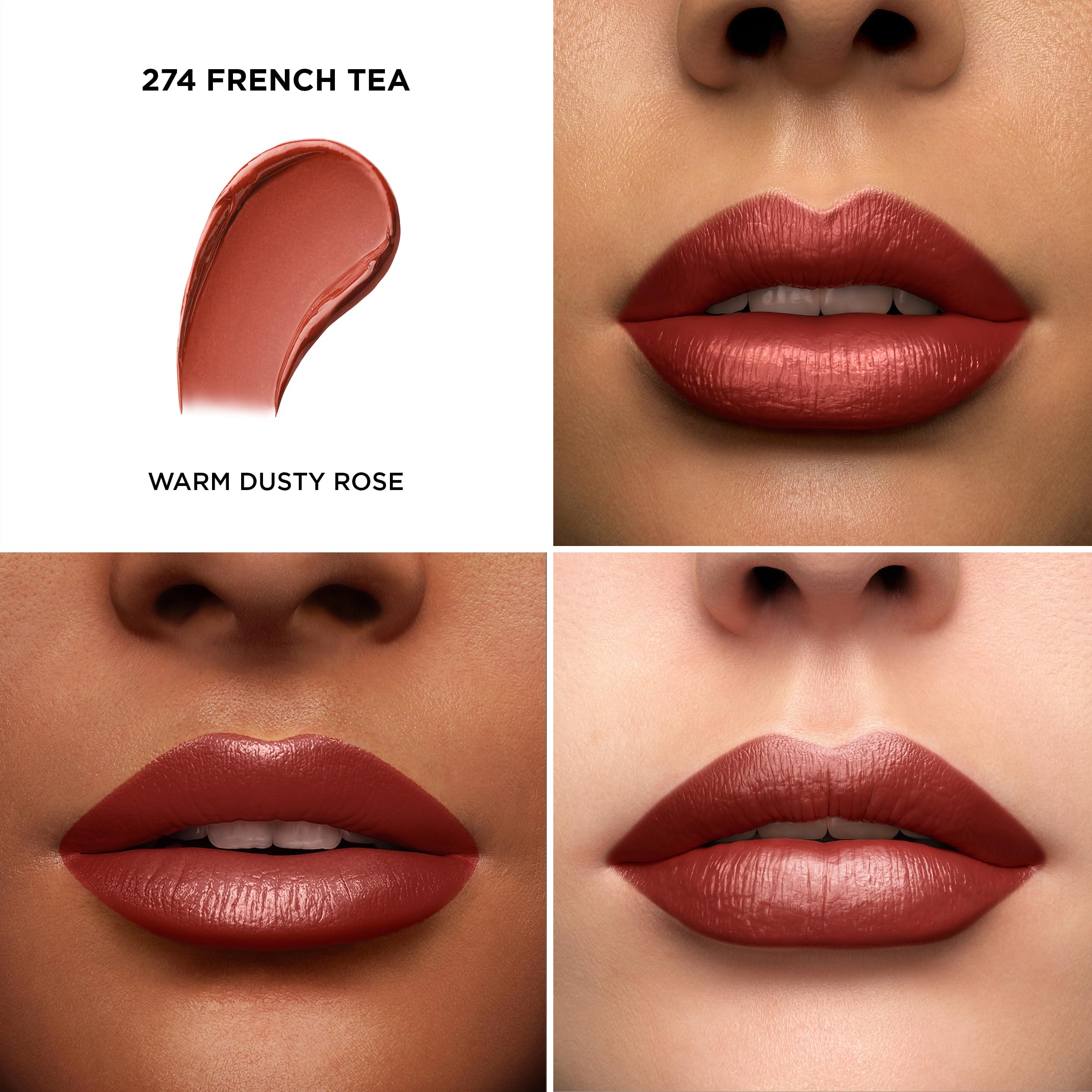 Lancôme Labsolu Rouge creamy texture close-up demonstrates smooth application