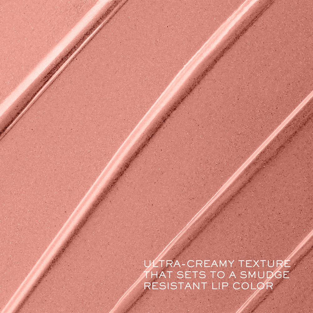 Smudge-resistant Lancôme L'Absolu Rouge leaves a crisp lip line.